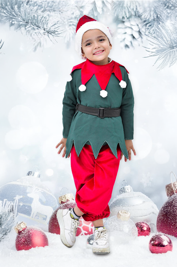 جيجيرو مجموعة زي قزم الكريسماس