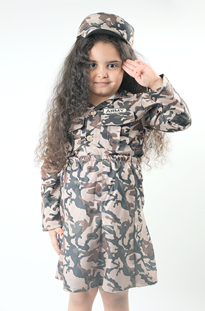 ملابس جيش بناتى